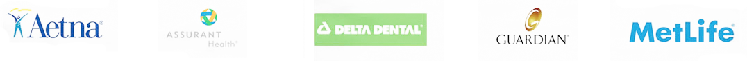 Insurance Company Logos - Aetna, Assurance Health, Delta Dental and MetLife